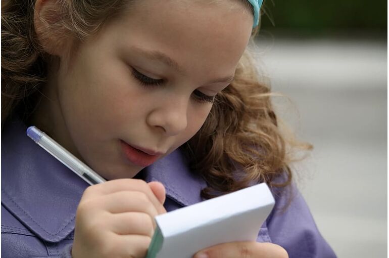 to-write-girl-child-schoolboy